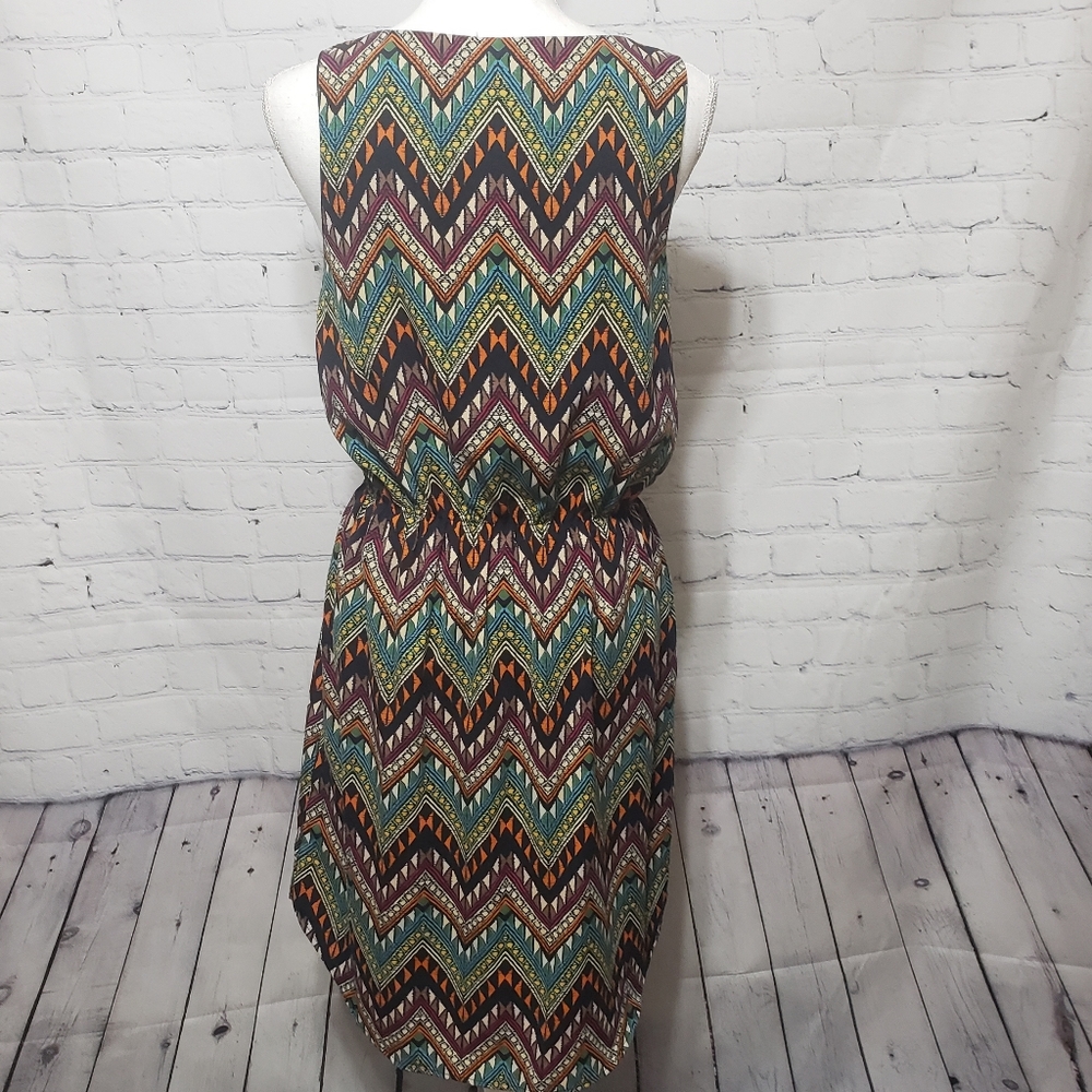 Francesca's Blue Rain NWT Sz Med Hi-Low Dress - Picture 4 of 13